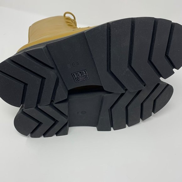 3.1 Phillip Lim Kate SP22-T808SEN Lace-Up Combat Boot Womens US 10.5 Honey S0425 - Picture 7 of 10